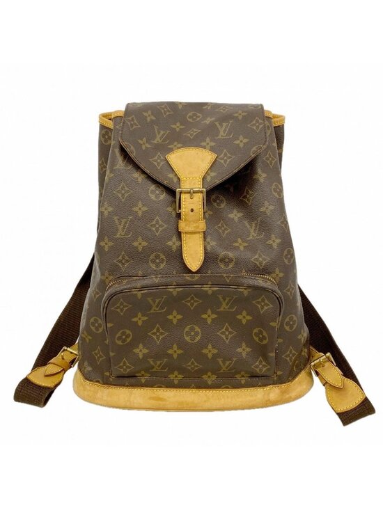 Louis Vuitton Backpack Monogram Montsouris GM Brown main image 4